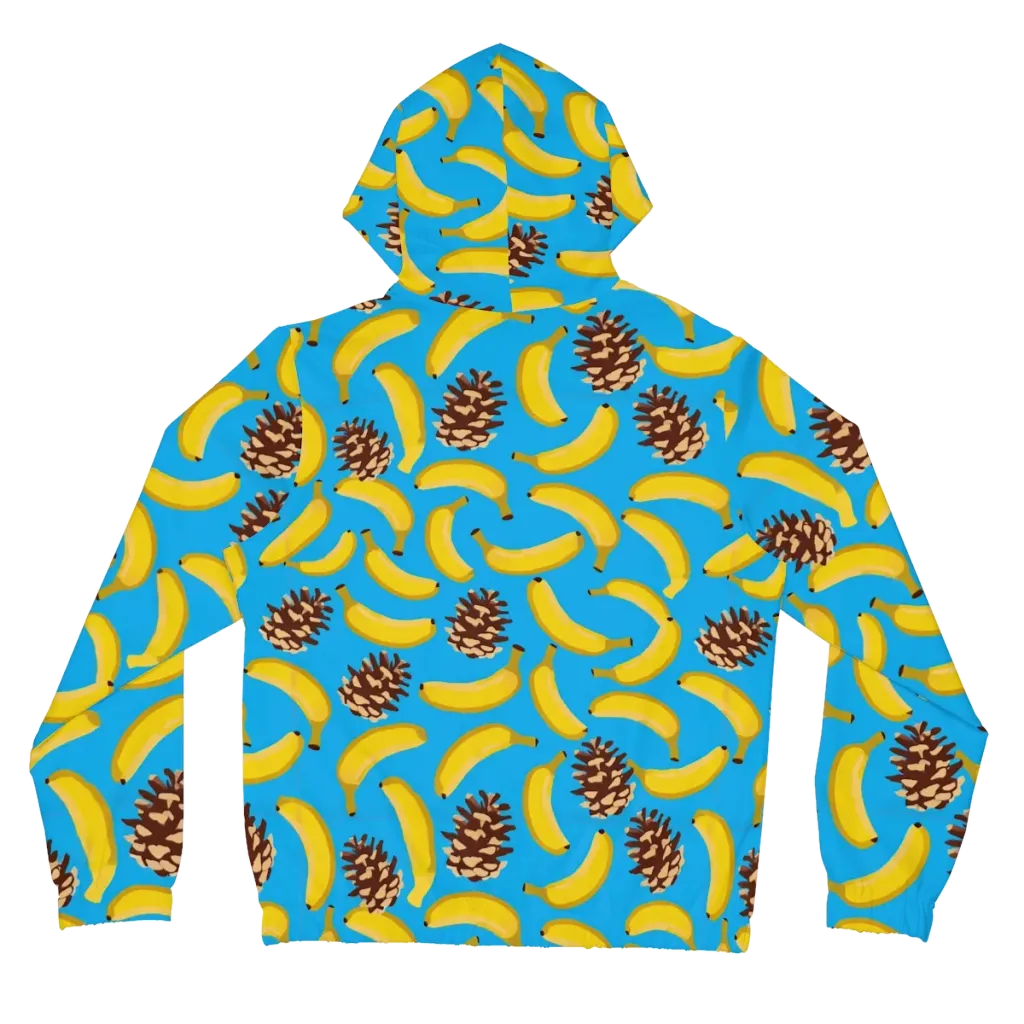 Tropic Timber on Women's Full-Zip Hoodie — Back
