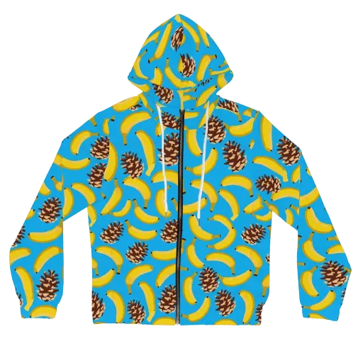 Tropic Timber on a Women's Full-Zip Hoodie