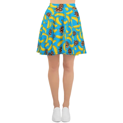 Tropic Timber on a Skater Skirt