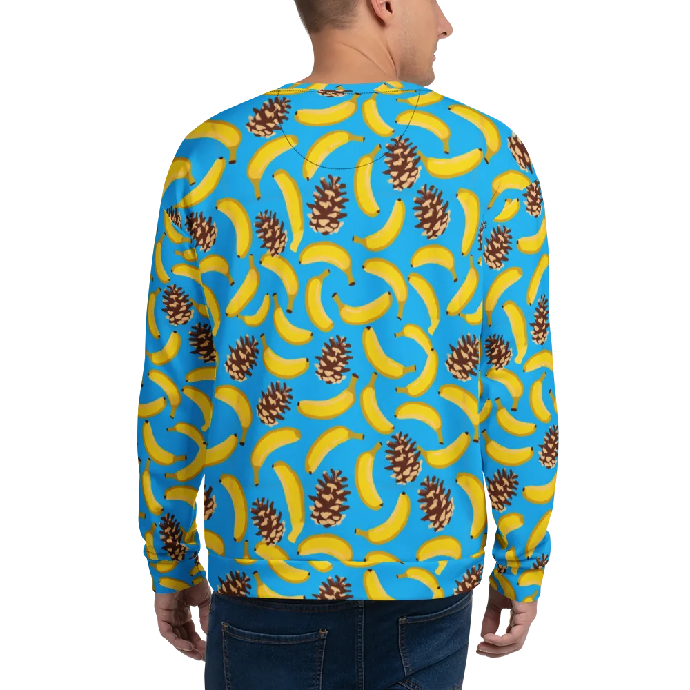 Tropic Timber on Sweatshirt — Back