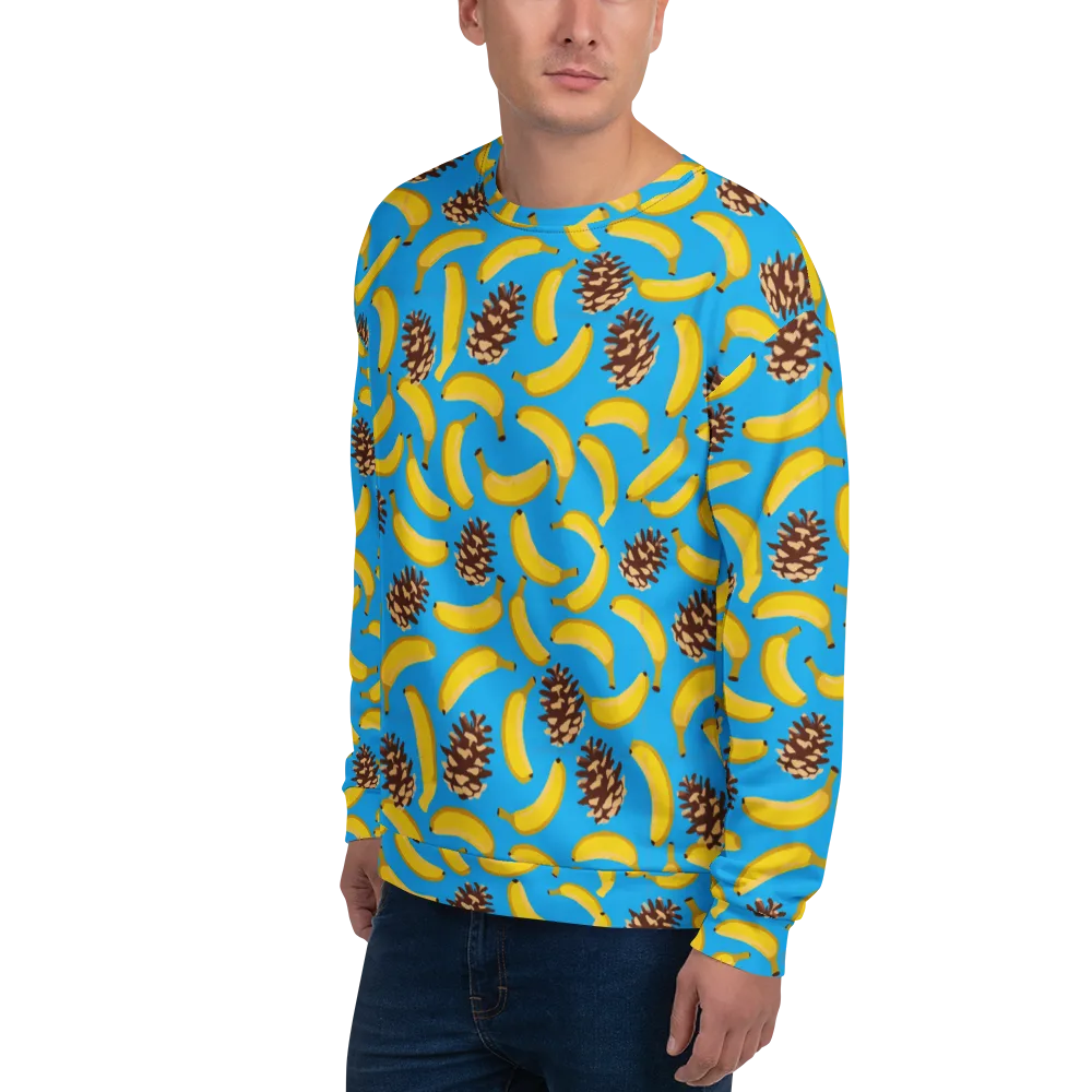Tropic Timber on Sweatshirt — Left Front
