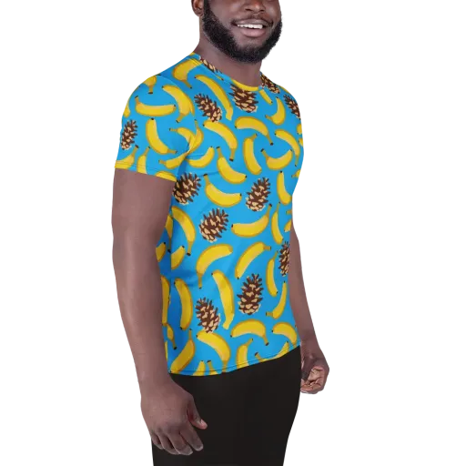 Tropic Timber on a Men's Athletic T-Shirt