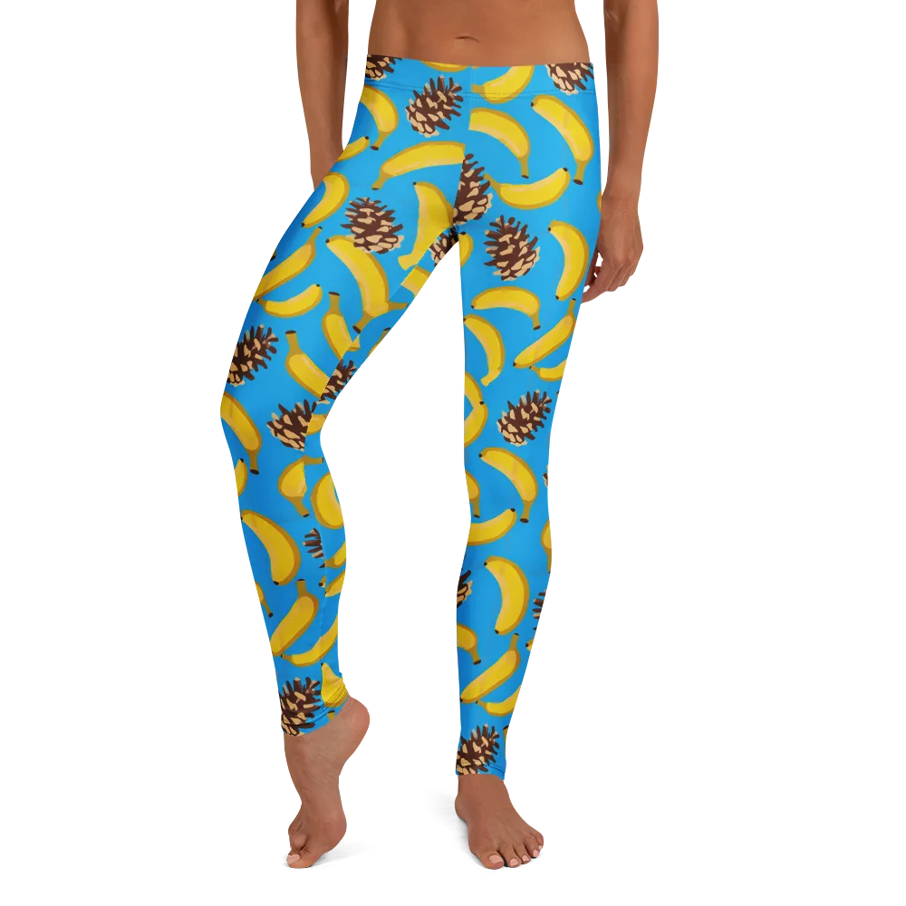 Tropic Timber on Leggings — Front