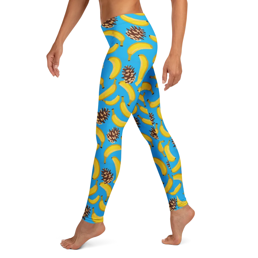 Tropic Timber on Leggings — Left