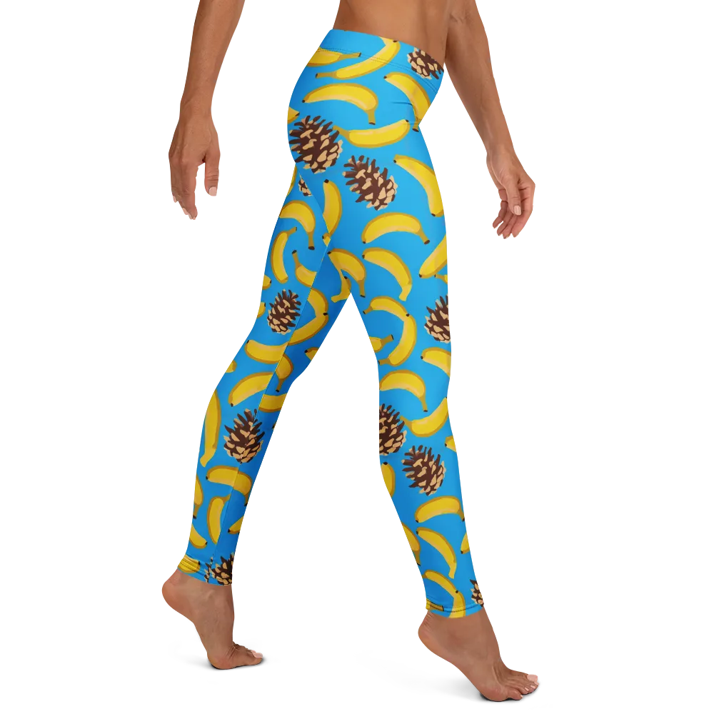 Tropic Timber on Leggings — Right