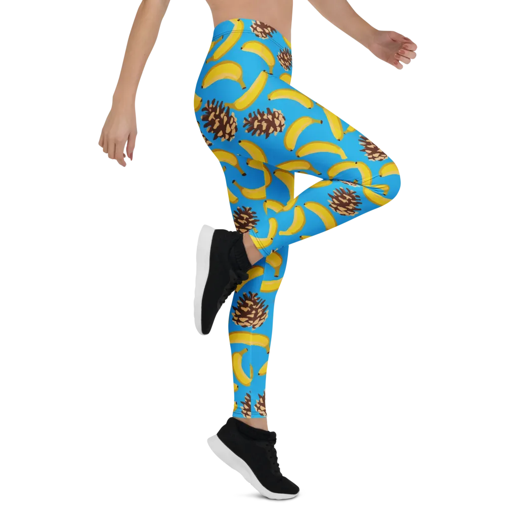 Tropic Timber on Leggings — Right