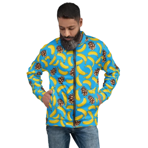 Tropic Timber on a Bomber Jacket