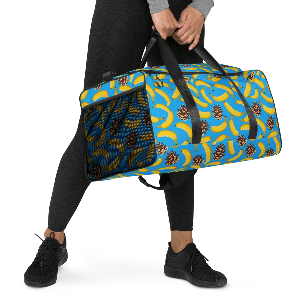 Tropic Timber on Duffle Bag — Right Front