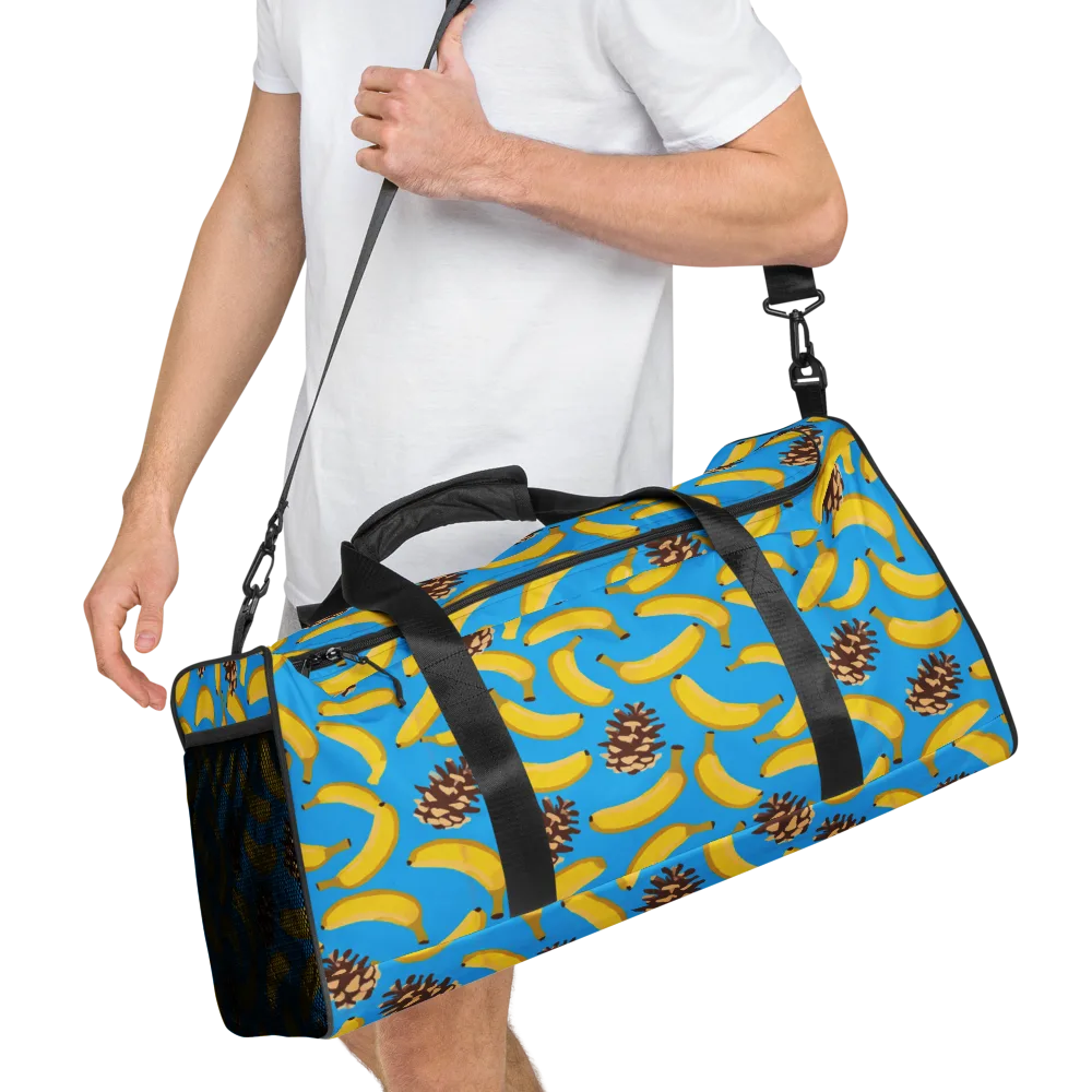 Tropic Timber on Duffle Bag — Right Front