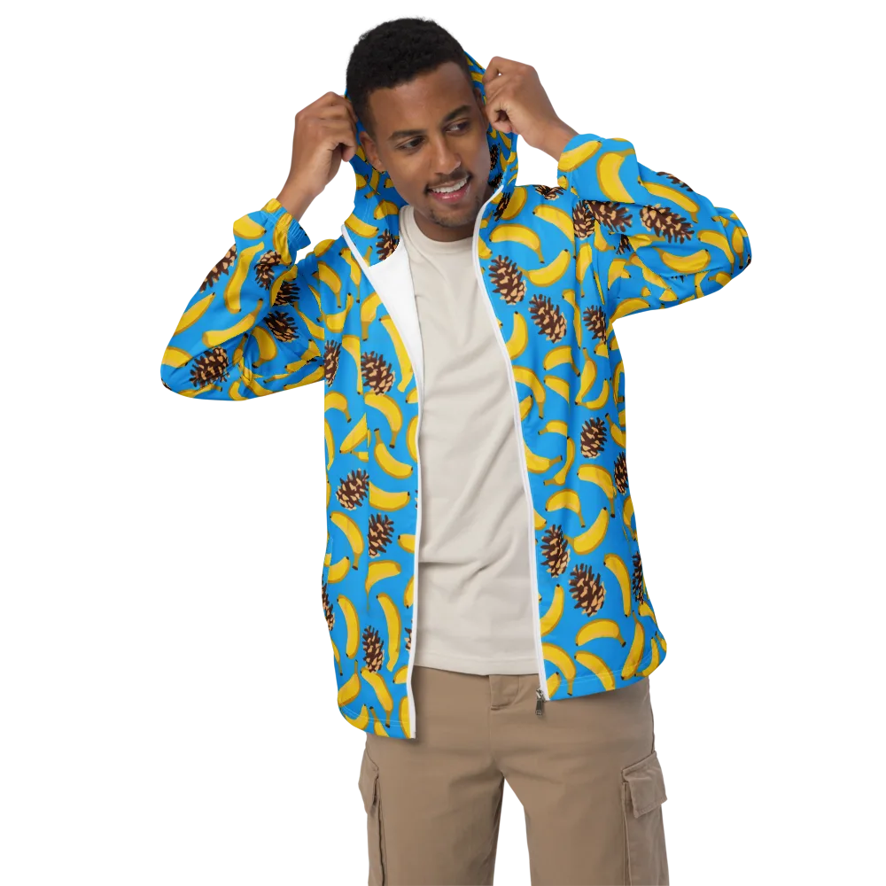 Tropic Timber on Men's Windbreaker — Front