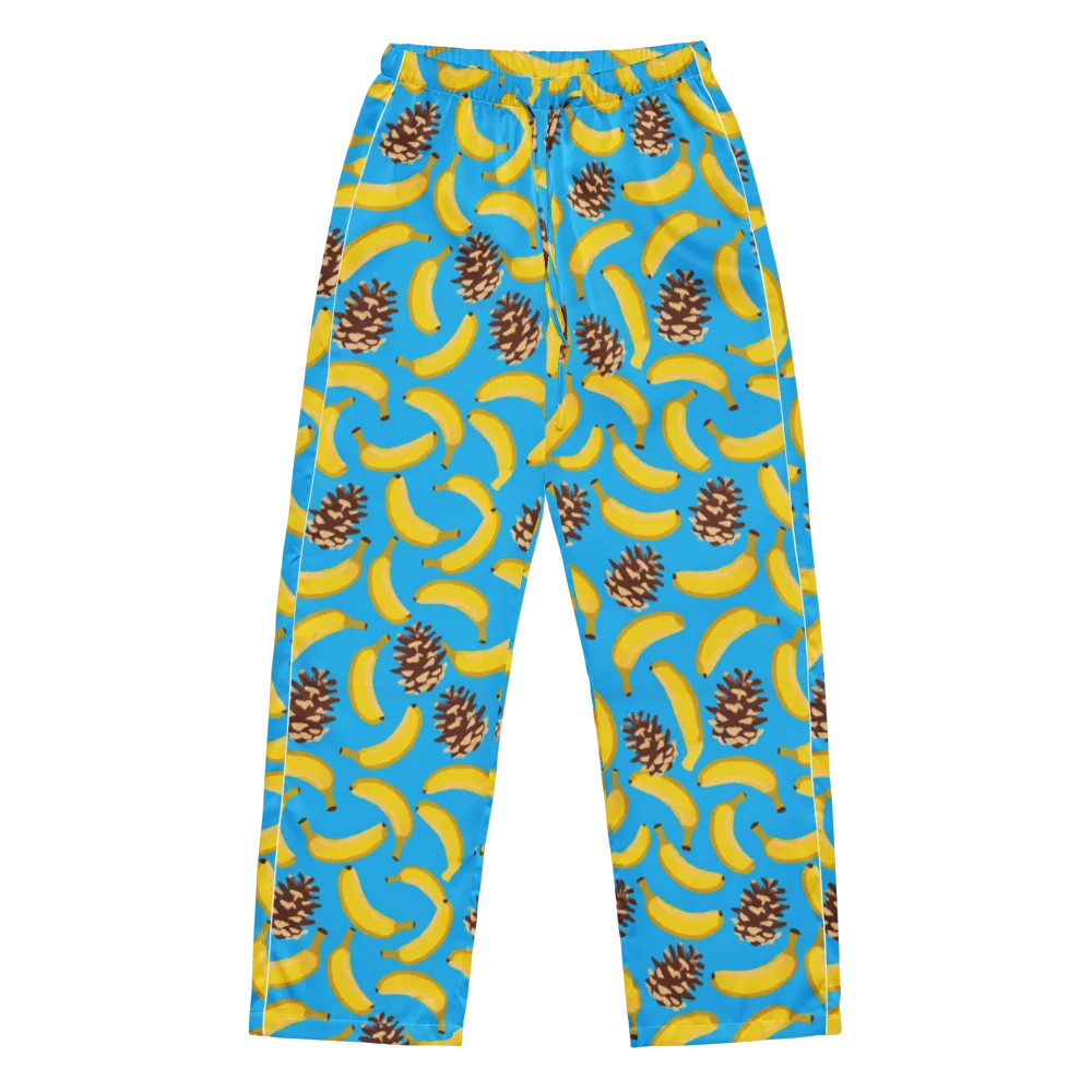 Tropic Timber on Women's Pajama Pants — Front