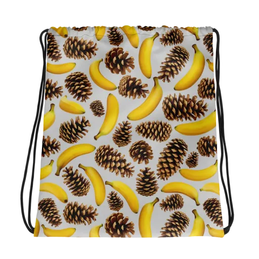 Banana Conifer on a Drawstring Bag