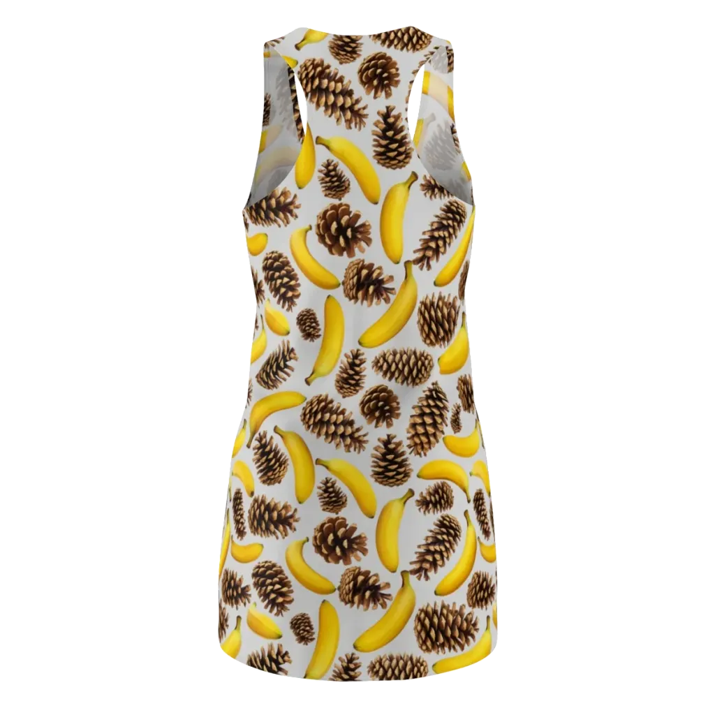 Banana Conifer on Racerback Dress — Back