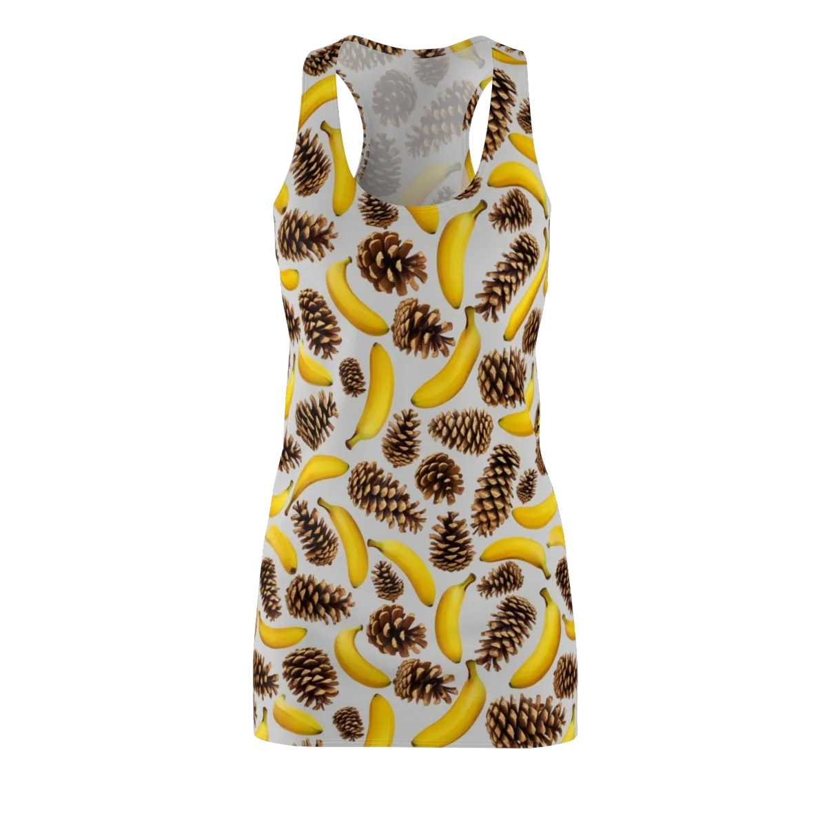 Banana Conifer on Racerback Dress — Front