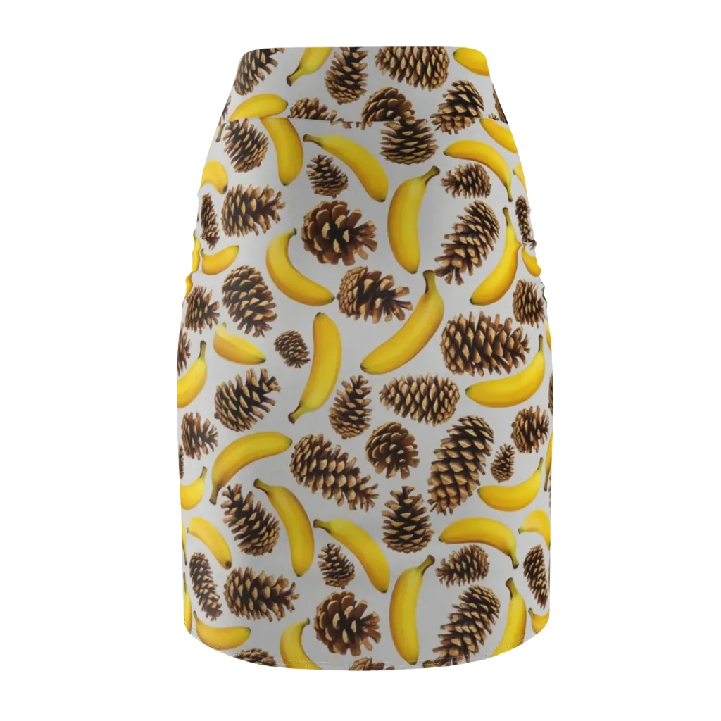 Banana Conifer on Pencil Skirt — Back