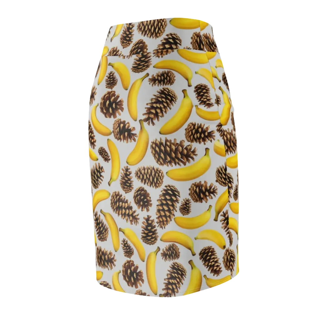 Banana Conifer on Pencil Skirt — Back Side