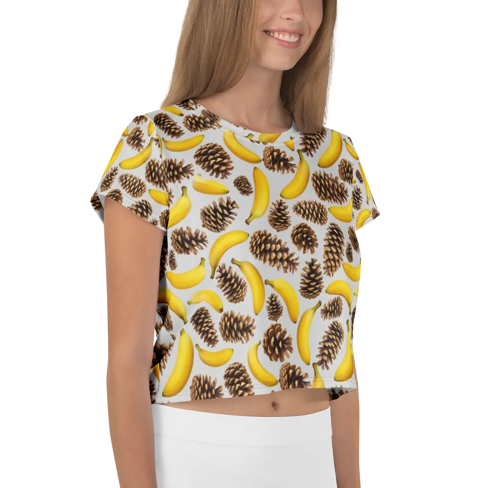 Banana Conifer on Crop Tee — Right