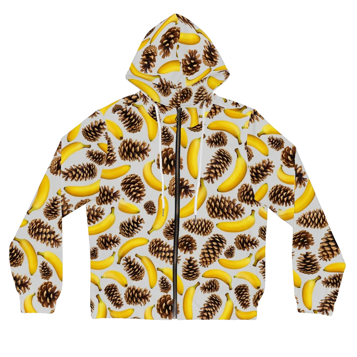 Banana Conifer on Women's Full-Zip Hoodie — Front