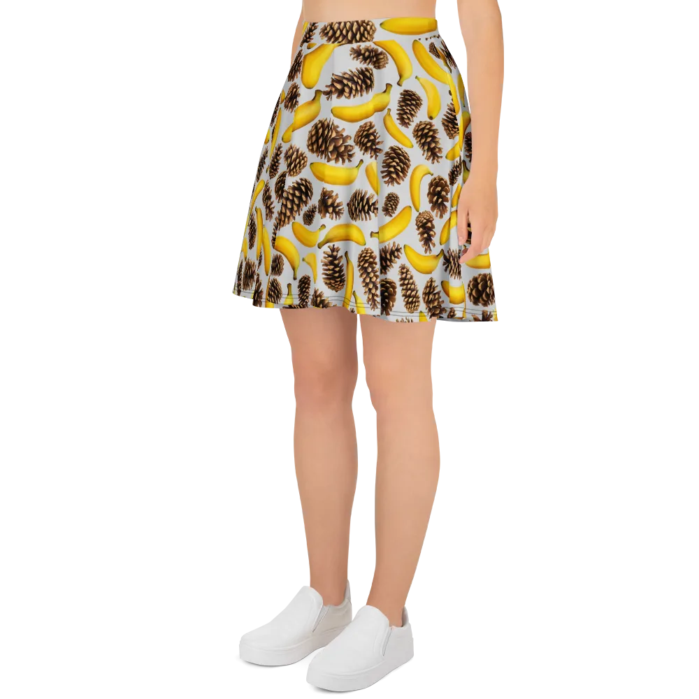 Banana Conifer on Skater Skirt — Left