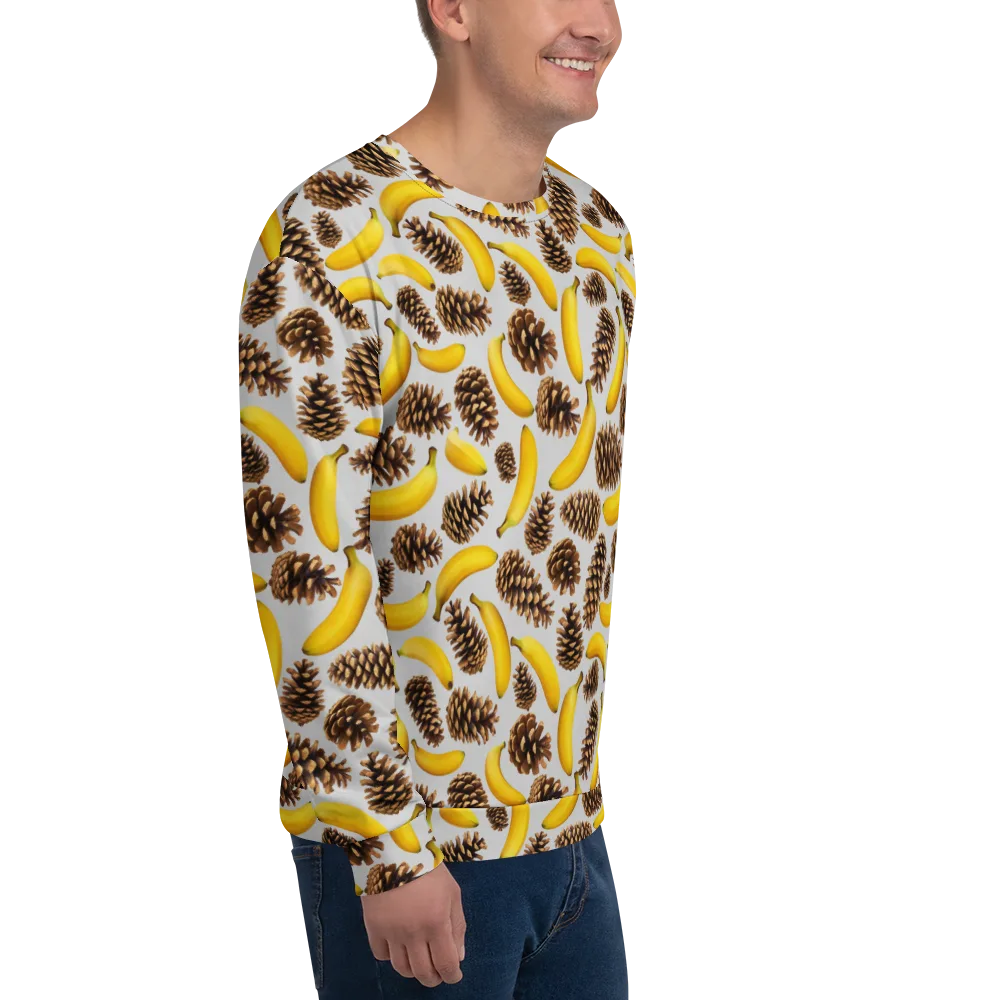 Banana Conifer on Sweatshirt — Right Front
