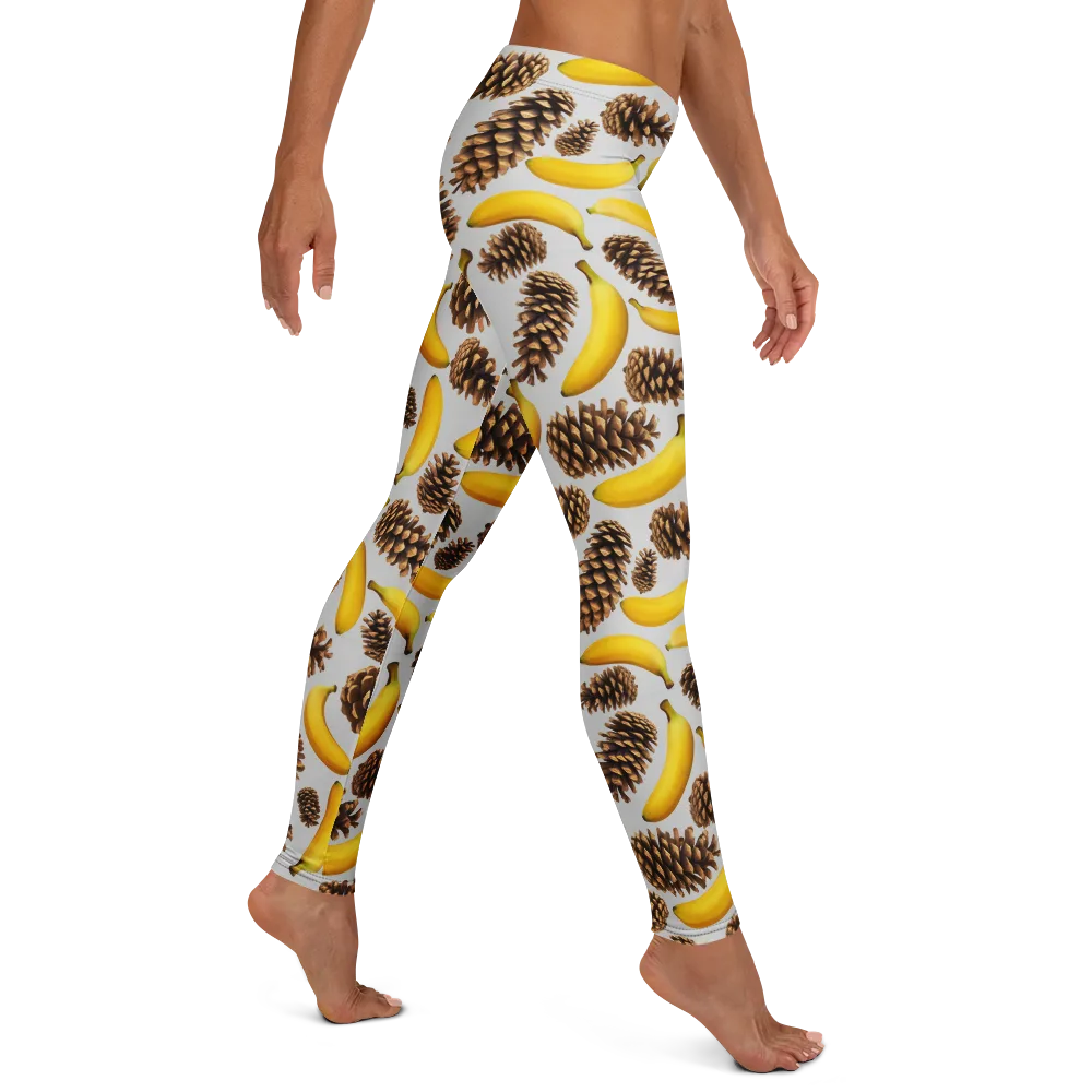 Banana Conifer on Leggings — Right