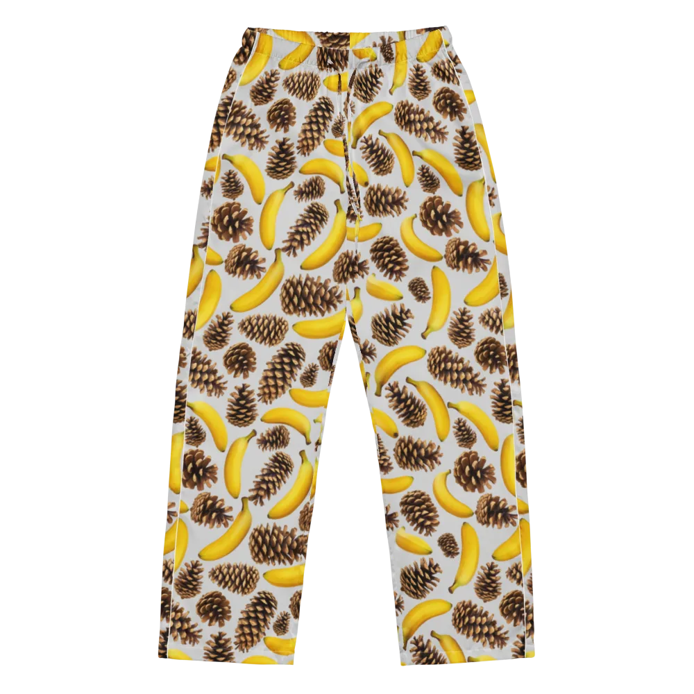 Banana Conifer on Women's Pajama Pants — Front