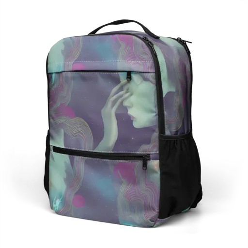 Ethereal Muse on a Utility Backpack