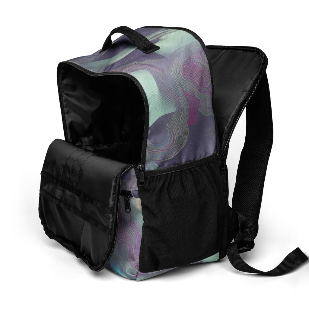 Ethereal Muse on Utility Backpack — Product details 2