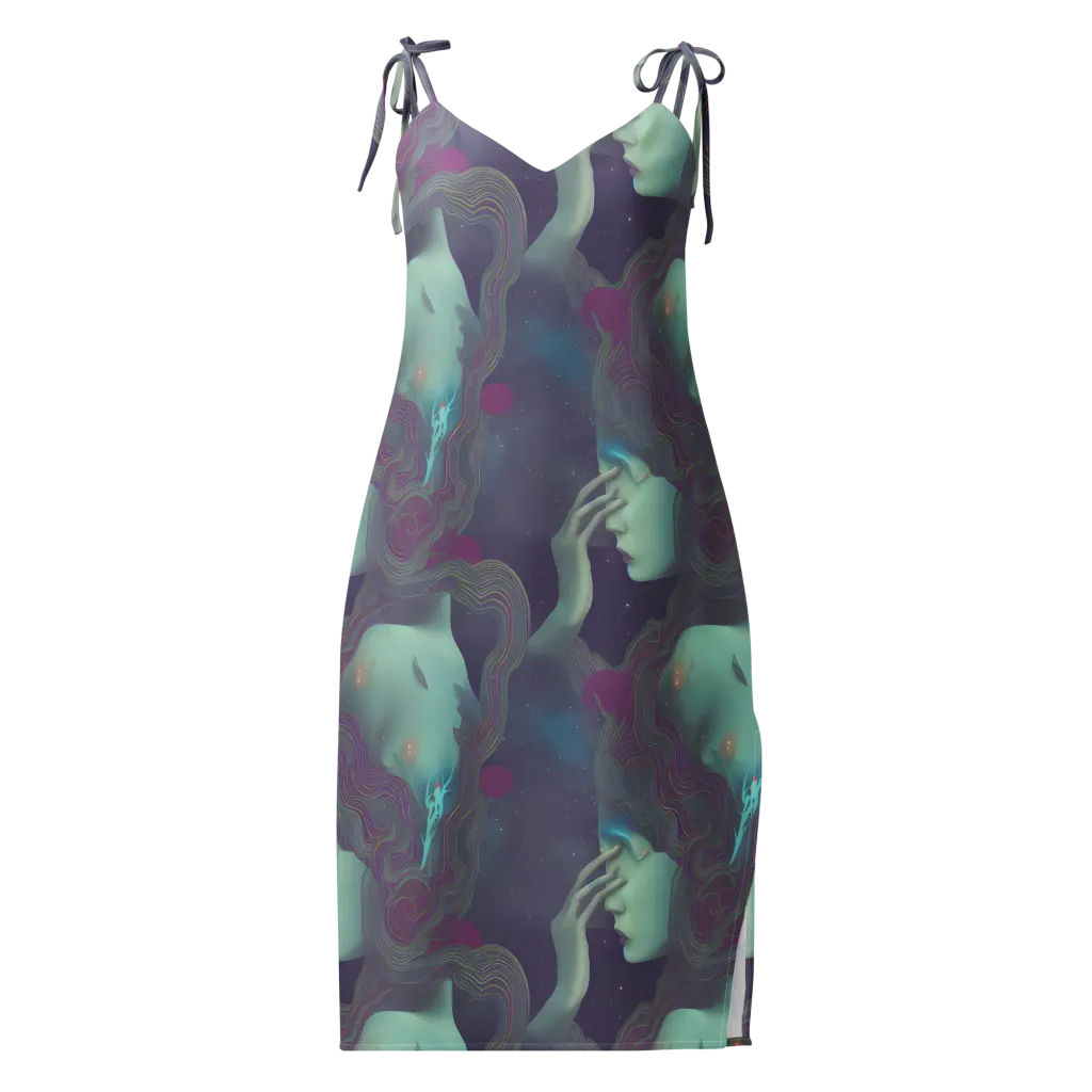 Ethereal Muse on Slip Dress — Front