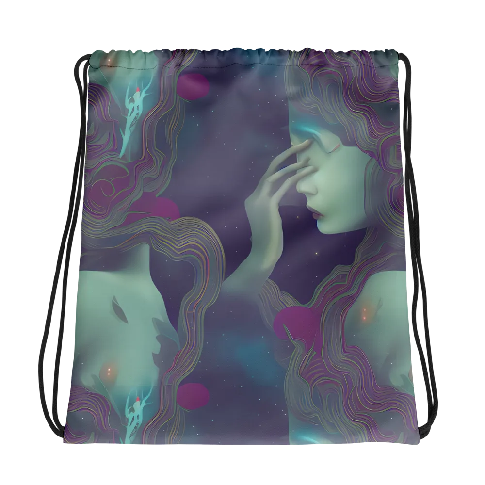 Ethereal Muse on Drawstring Bag — Photo