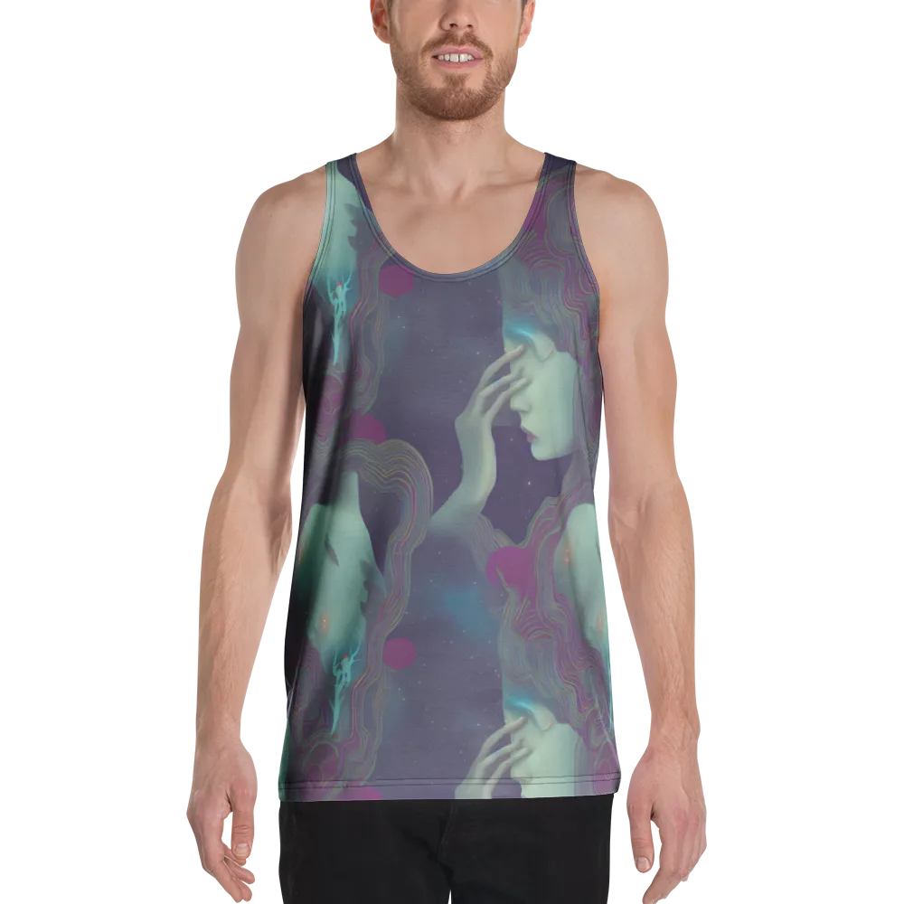 Ethereal Muse on Men's Tank Top — Front