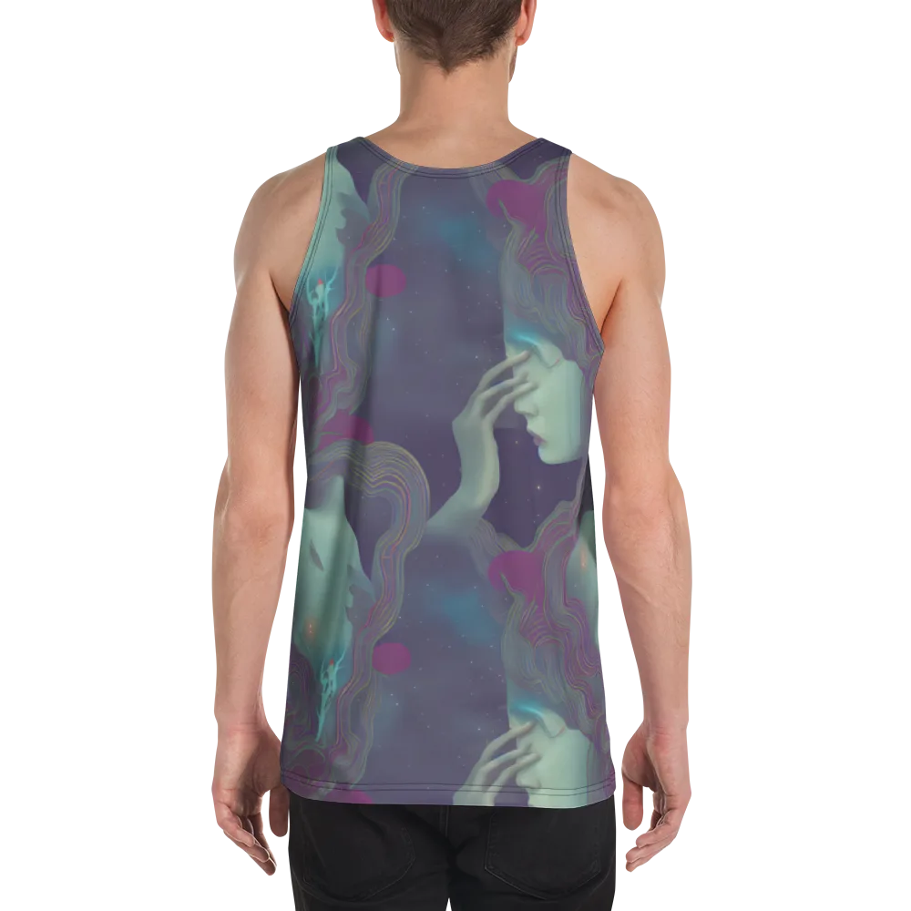 Ethereal Muse on Men's Tank Top — Back