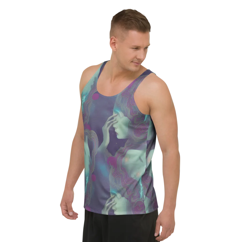 Ethereal Muse on Men's Tank Top — Left Front