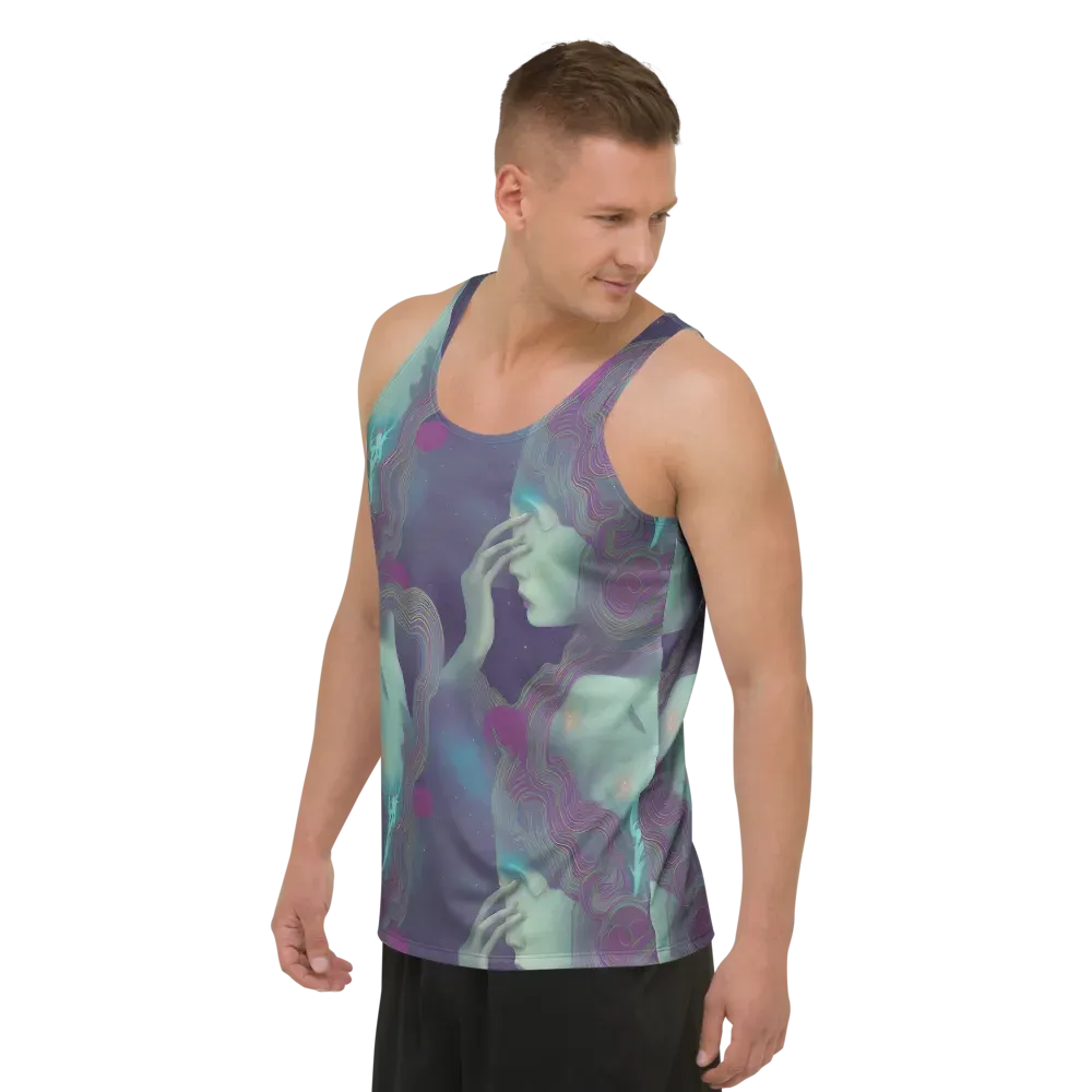 Ethereal Muse on Men's Tank Top — Left Front