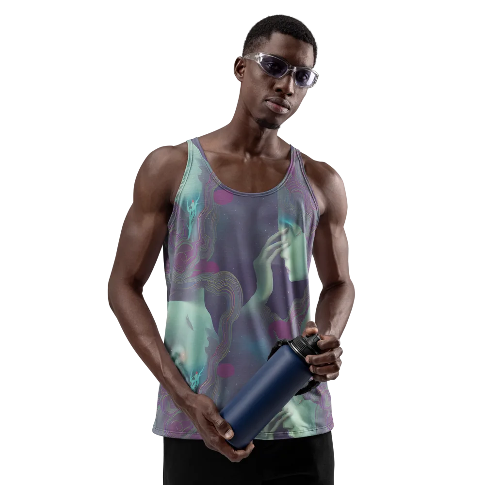 Ethereal Muse on Men's Tank Top — Front