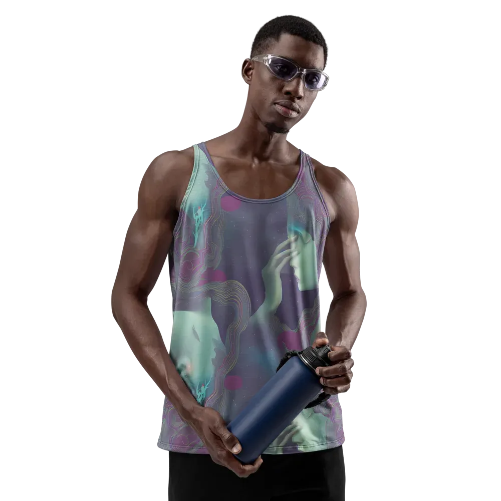 Ethereal Muse on Men's Tank Top — Front