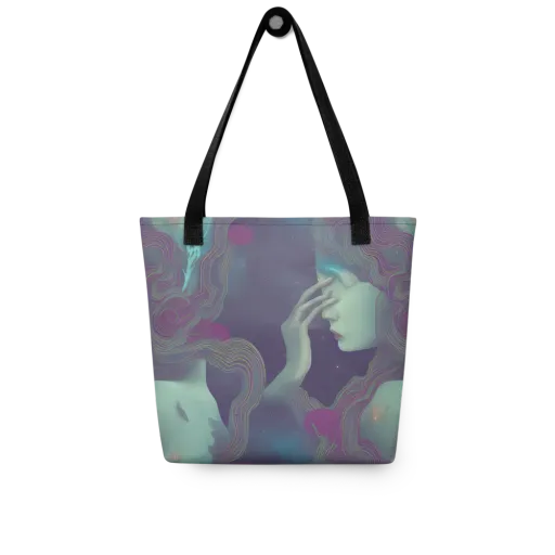 Ethereal Muse on a Tote Bag