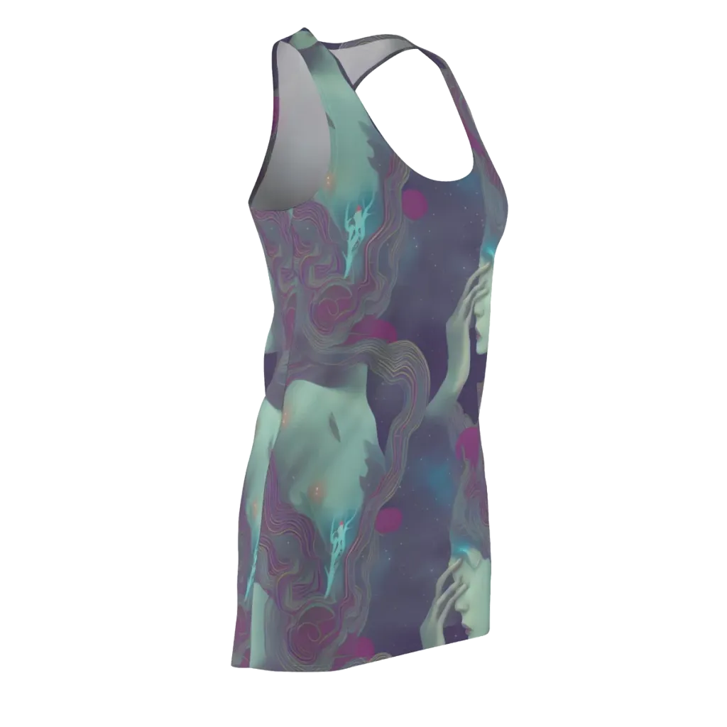 Ethereal Muse on Racerback Dress — Front Side