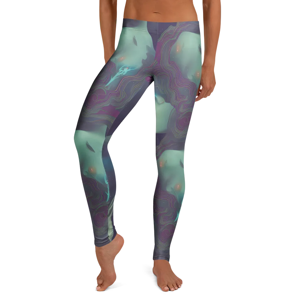 Ethereal Muse on Leggings — Front