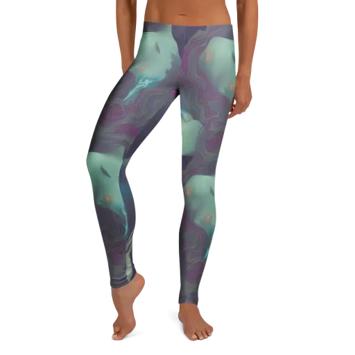 Ethereal Muse on a Leggings