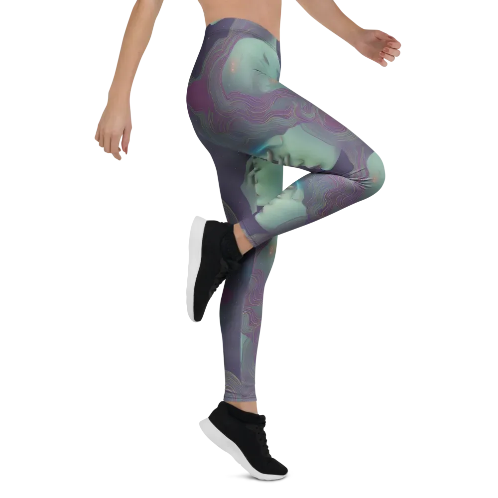 Ethereal Muse on Leggings — Right
