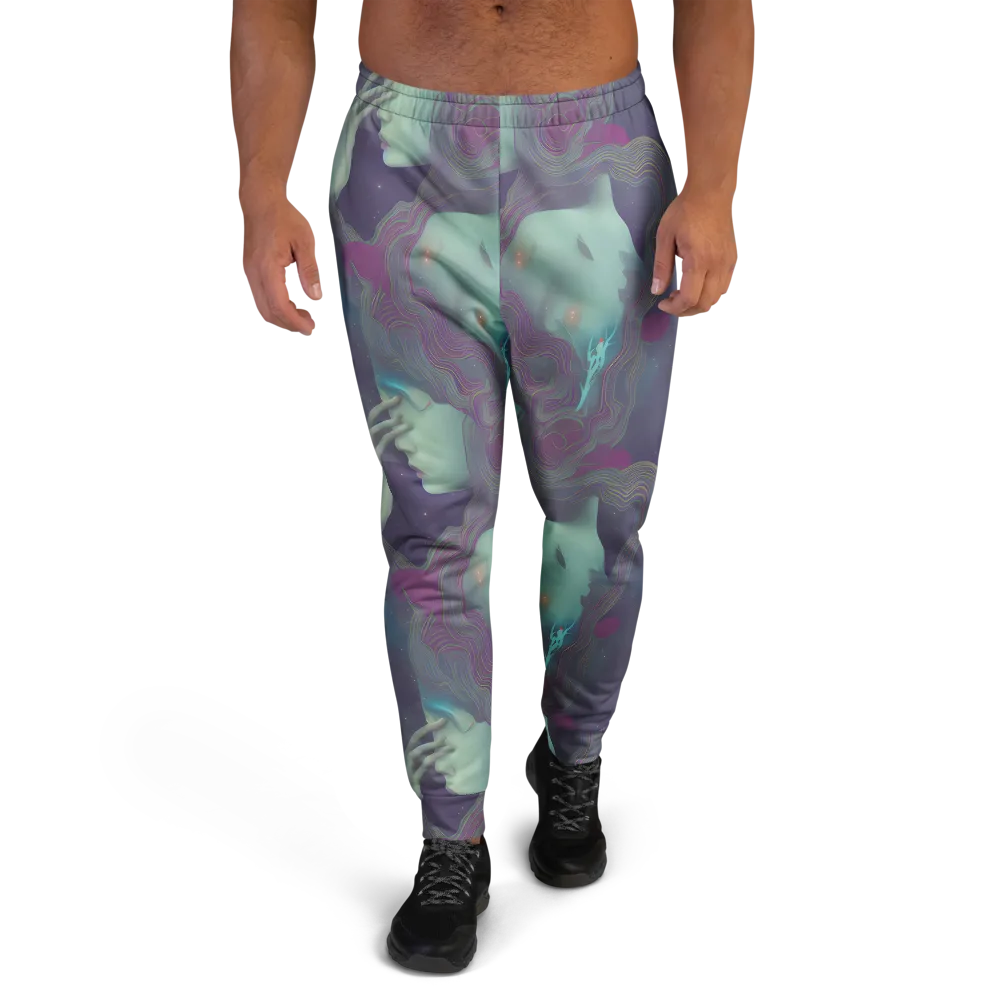 Ethereal Muse on Men's Joggers — Front