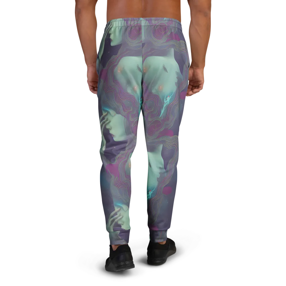 Ethereal Muse on Men's Joggers — Back