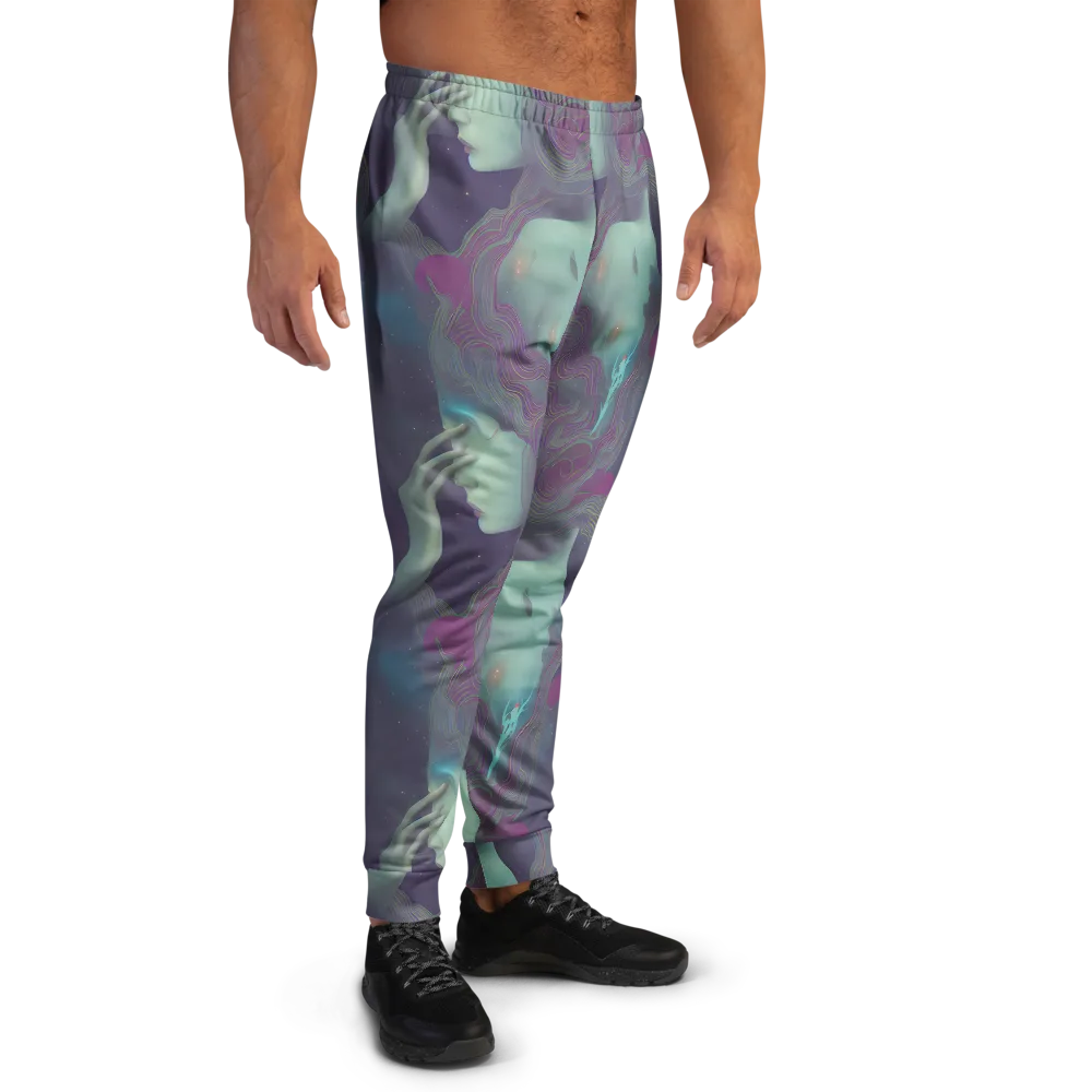 Ethereal Muse on Men's Joggers — Right