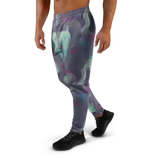 Ethereal Muse on a Men's Joggers