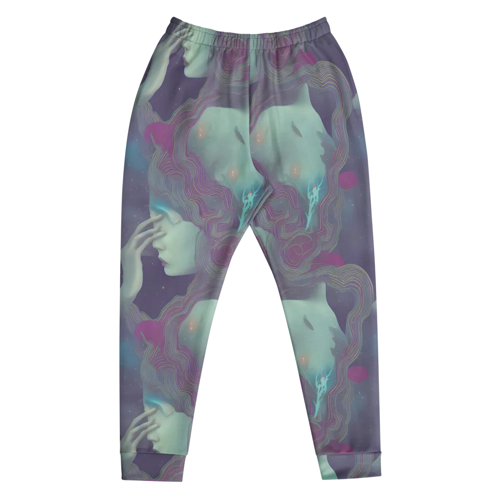 Ethereal Muse on Men's Joggers — Front