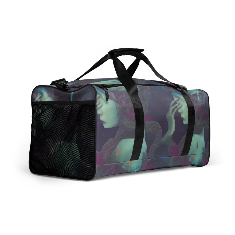 Ethereal Muse on Duffle Bag — Right Front