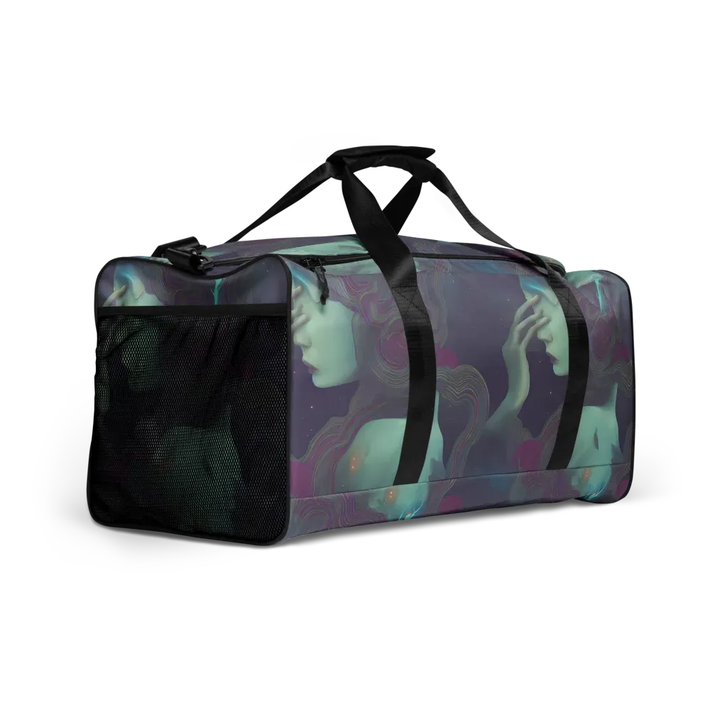 Ethereal Muse on Duffle Bag — Right Front