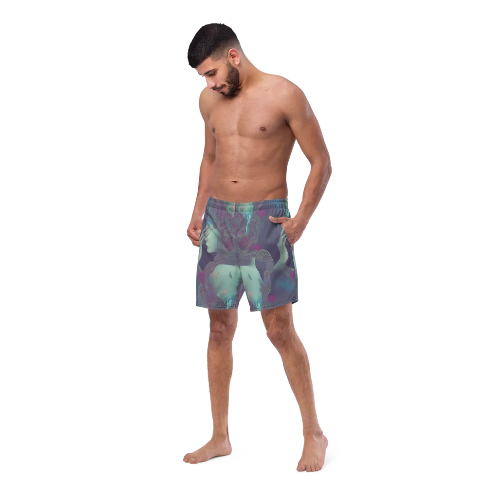 Ethereal Muse on Swim Trunks — Left Front