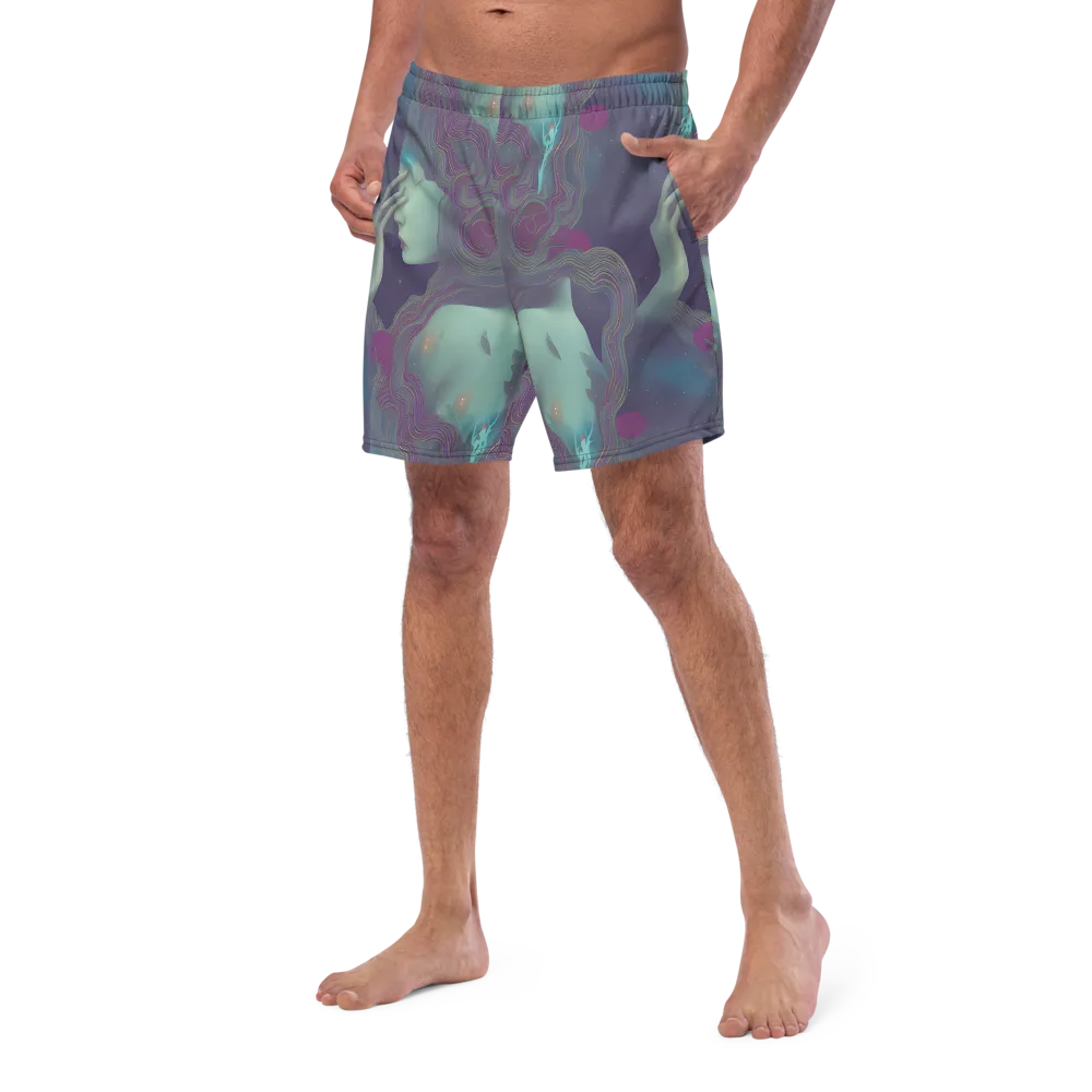 Ethereal Muse on Swim Trunks — Left Front